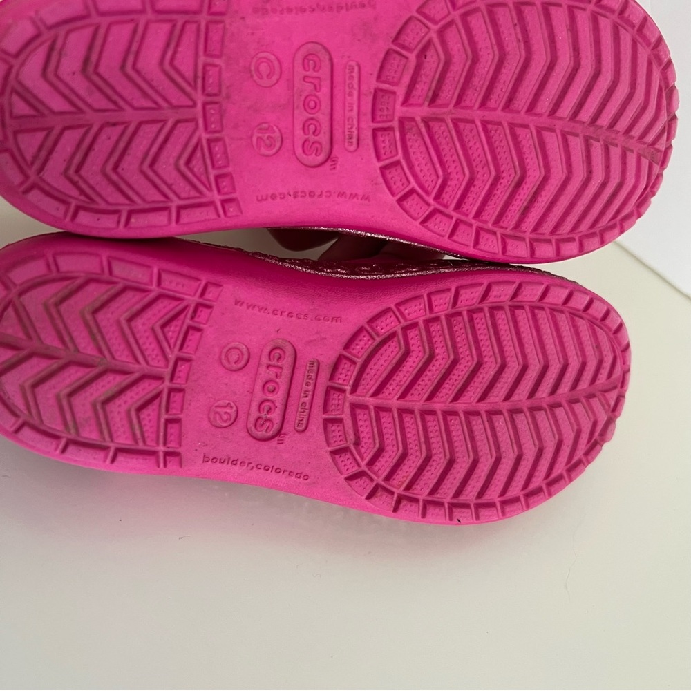 Crocs Kadee Ballet Flats Candy Pink Slip On Flats Comfort Shoes - Picture 7 of 7